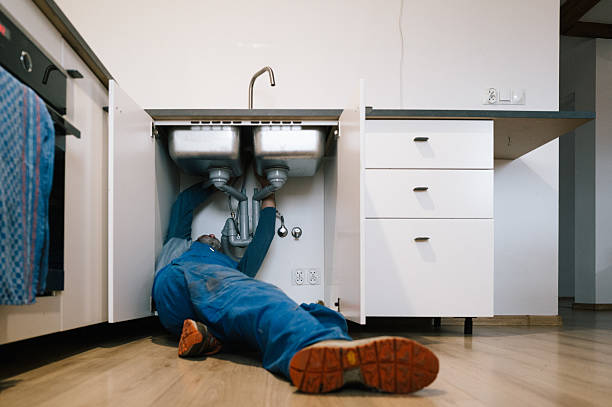 Professional Leak Detection technician working in Lebanon, WI
